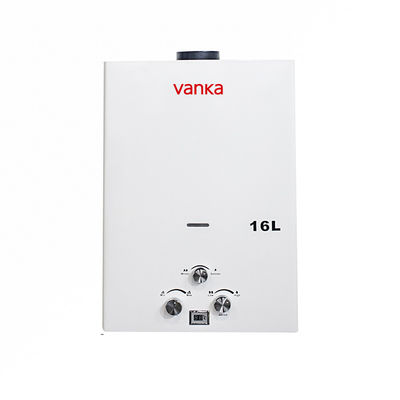 เครื่องทําน้ําอุ่นแก๊สควันที่สมดุล 16L เครื่องทําน้ําอุ่นแก๊สธรรมชาติทันทีสําหรับบ้าน