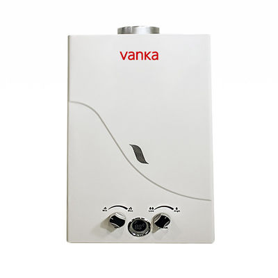 เครื่องทําน้ําอุ่นก๊าซควันติดผนัง 6 ลิตร พร้อมไฟฟ้าอัตโนมัติเพื่อให้น้ําร้อนทันที