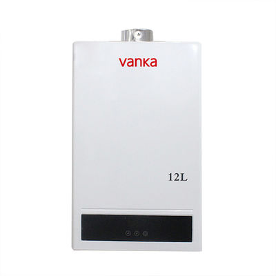 เครื่องทําความร้อนน้ําร้อนแก๊สแบบไม่มีถัง 2000W ติดผนังด้วยระบบควบคุมอุณหภูมิดิจิตอล