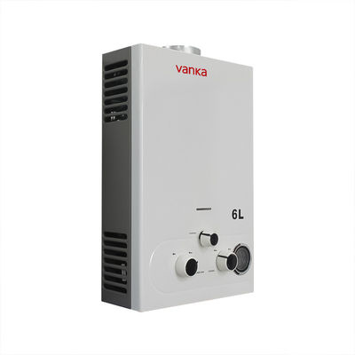เครื่องทําน้ําอุ่นแก๊สดิจิตอล 6L ระบบน้ําร้อนแบบพกพาตามต้องการ