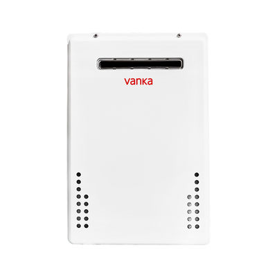 เครื่องทําน้ําอุ่นภายนอก LPG ก๊าซธรรมชาติ ไม่มีถัง 6L-16L ติดผนัง