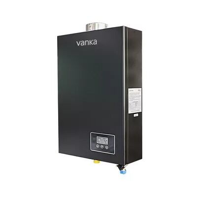 เครื่องทําความร้อนทันที ที่ไม่มีถัง รูปทรงอ่อนแอ ไฟที่เพิ่งมา เครื่องทําความร้อนน้ําแก๊ส