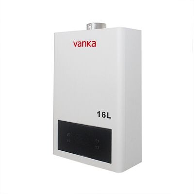 เต็มบ้าน Tankless เครื่องทําน้ําอุ่นในบ้านก๊าซ แบบบังคับ Thermostatic