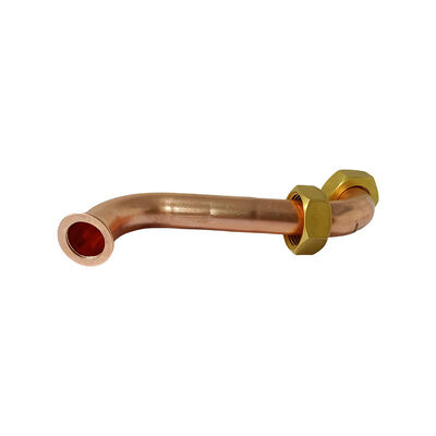 Wall Hung Boiler Copper Tube Compression Fittings Elbow Copper Return Pipe Set