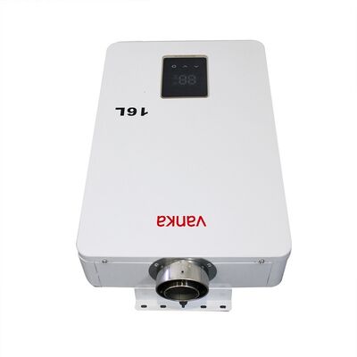 เครื่องทำน้ำอุ่นแก๊สแบบระบายอากาศบังคับ 12L ถึง 18L ควบคุมด้วยเทอร์โมสตัทในร่ม