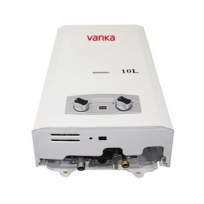เครื่องทำน้ำอุ่น Tankless ในครัวเรือนพร้อมเทคโนโลยีท่อไอเสียที่ปลอดภัย