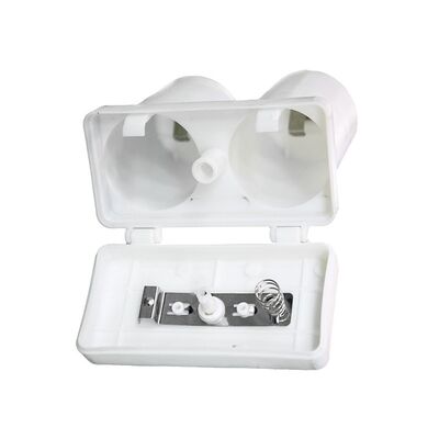 กล่องแบตเตอรี่พลาสติก OEM สำหรับอะไหล่เครื่องทำน้ำอุ่นแก๊ส